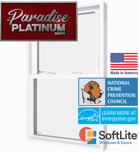 Paradise Platinum Series Hurricane Window